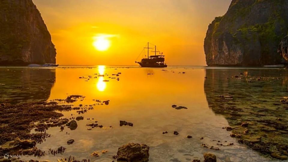 From Phi Phi:Watch Sunset at Maya Bay, Planktron and Snorkel