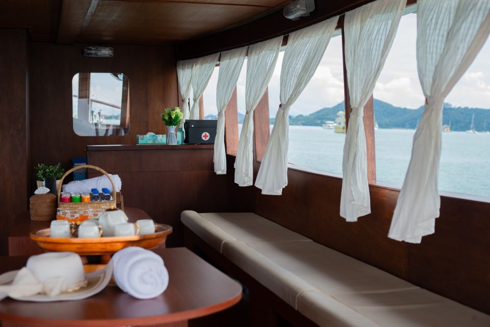 From Phuket: Vintage Wooden Boat Charter to Racha Island