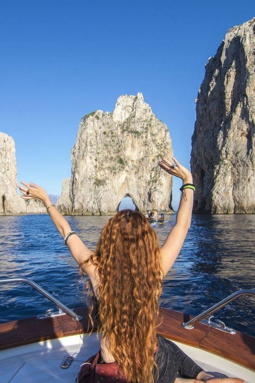 From Positano: Full-Day Boat Trip to Capri