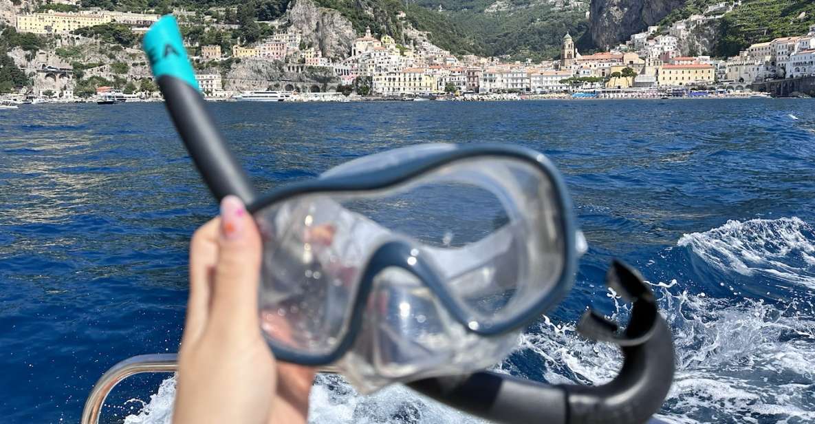 From Positano: Half-Day Amalfi Coast Boat Tour & Snorkeling