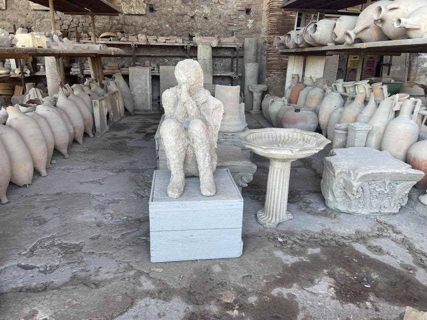 From Positano: Pompeii Tour Small Group All Inclusive