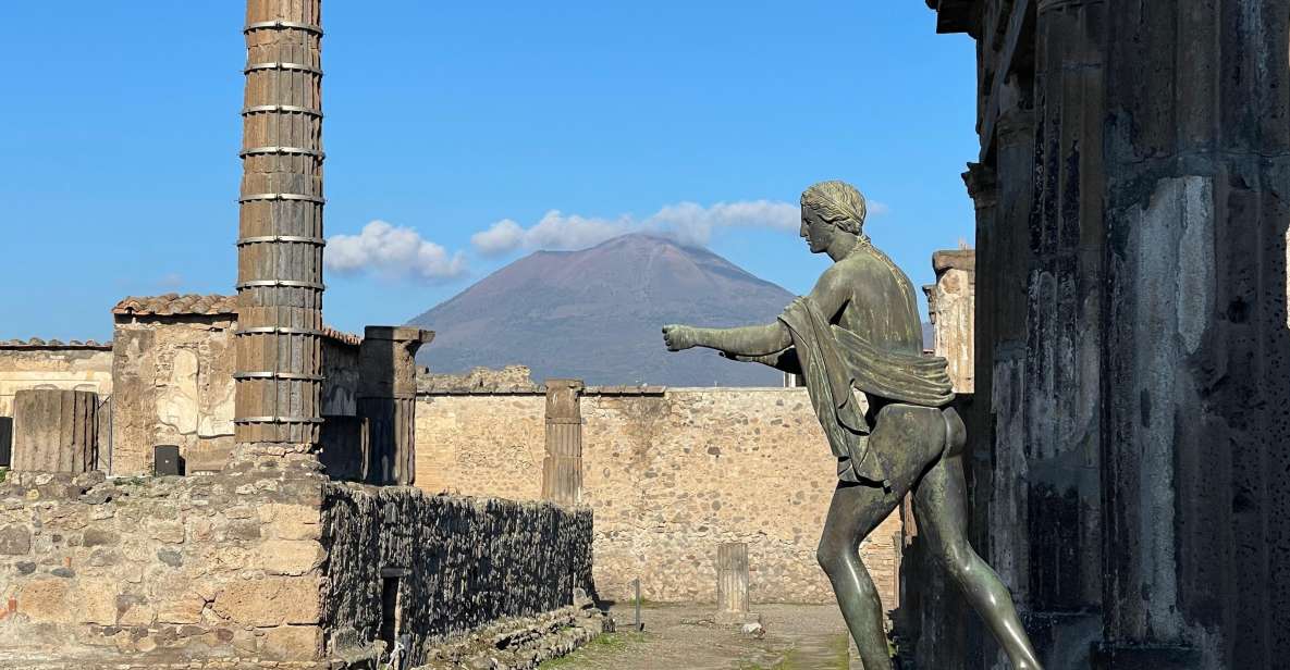 From Positano: Pompeii & Vesuvius Tour Small Group