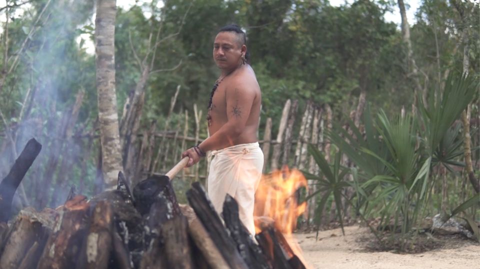 From Riviera Maya: Private Temazcal & Cenote Ceremony