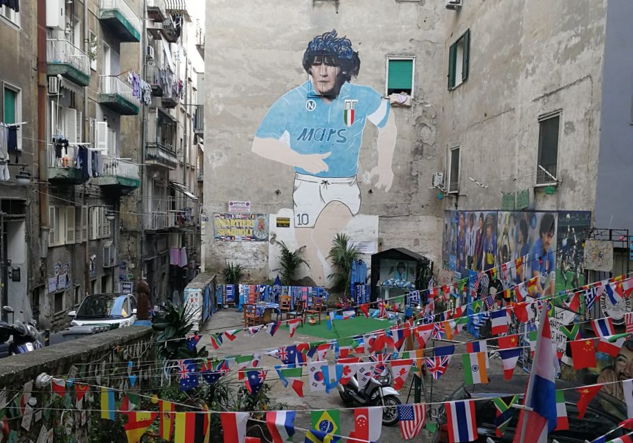 From Rome: Naples Day Trip by Train & Maradona Walking Tour