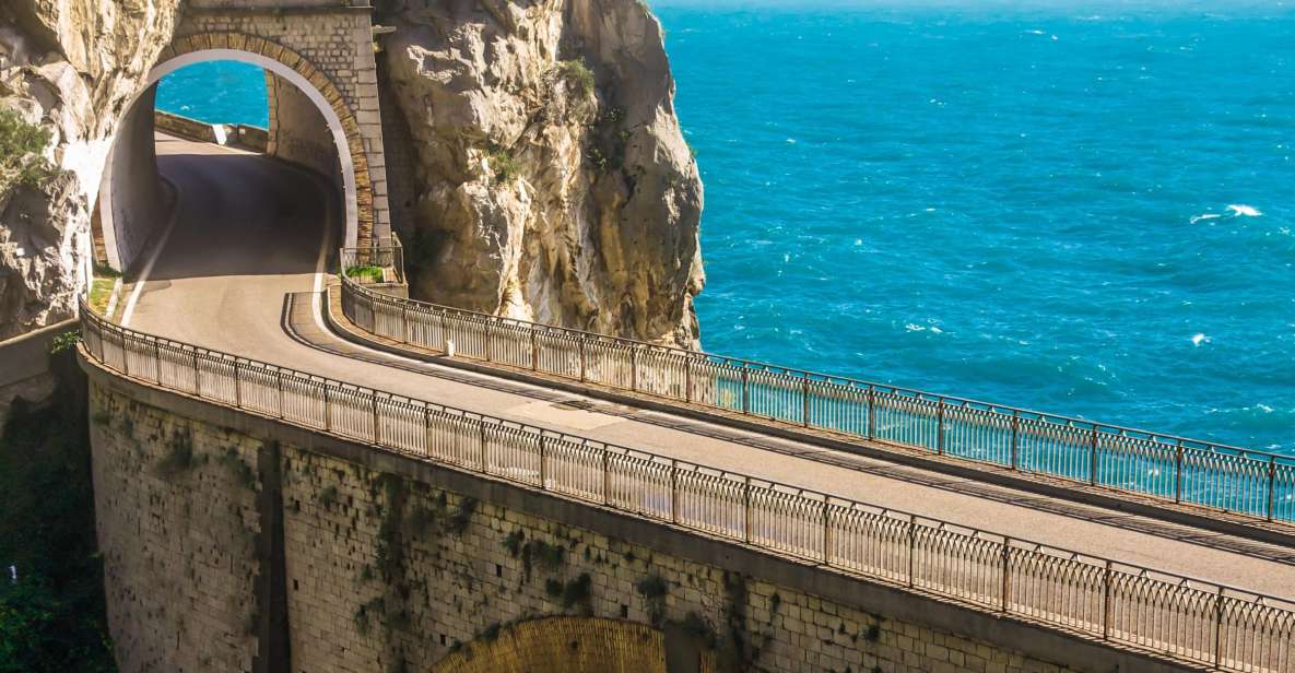 From Rome: Transfer to Amalfi Coastline via Pompeii