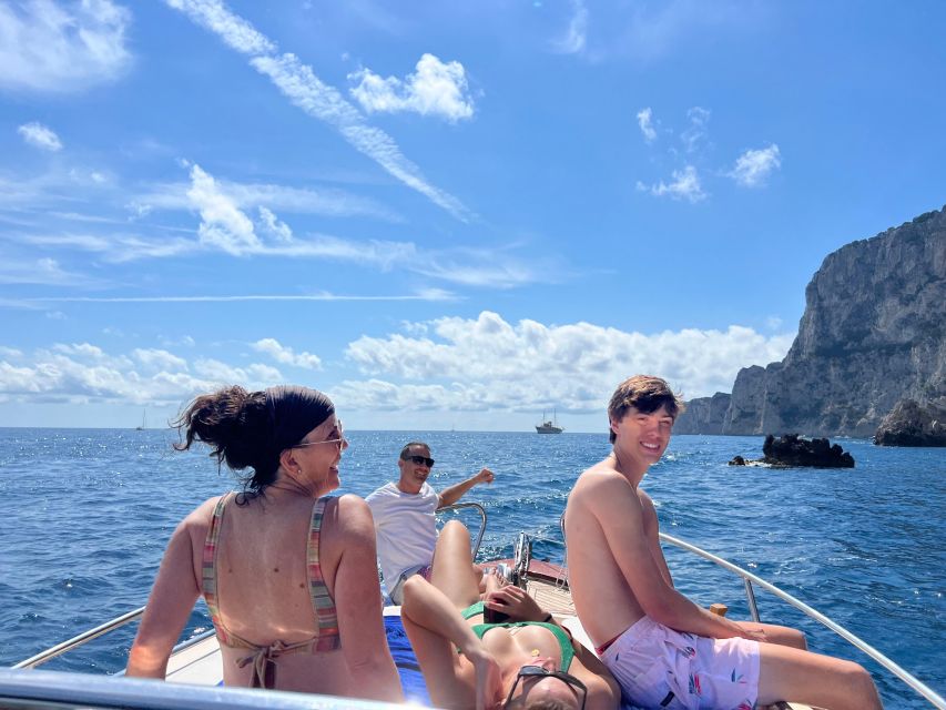 From Sorrento: Capri Boat Tour With Blue Grotto Visit