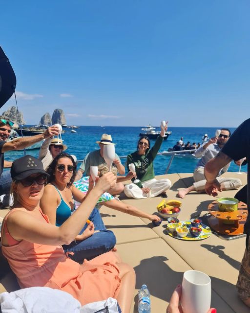 From Sorrento: Capri Boat Tour With Swimming and 3-Hour Stop