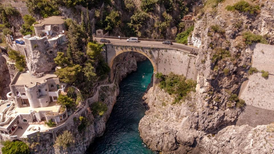 From Sorrento: Private Amalfi Coast Tour With Emerald Cave