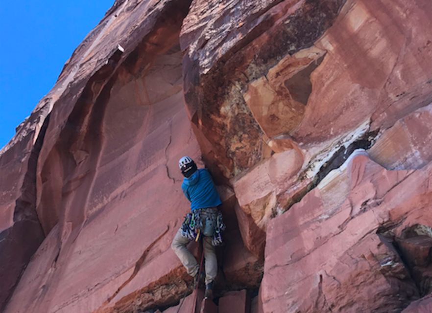 From Springdale: Half-Day Rock Climbing Experience