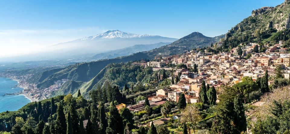 From Taormina: Private Tour of Taormina & Etna Winery Visit