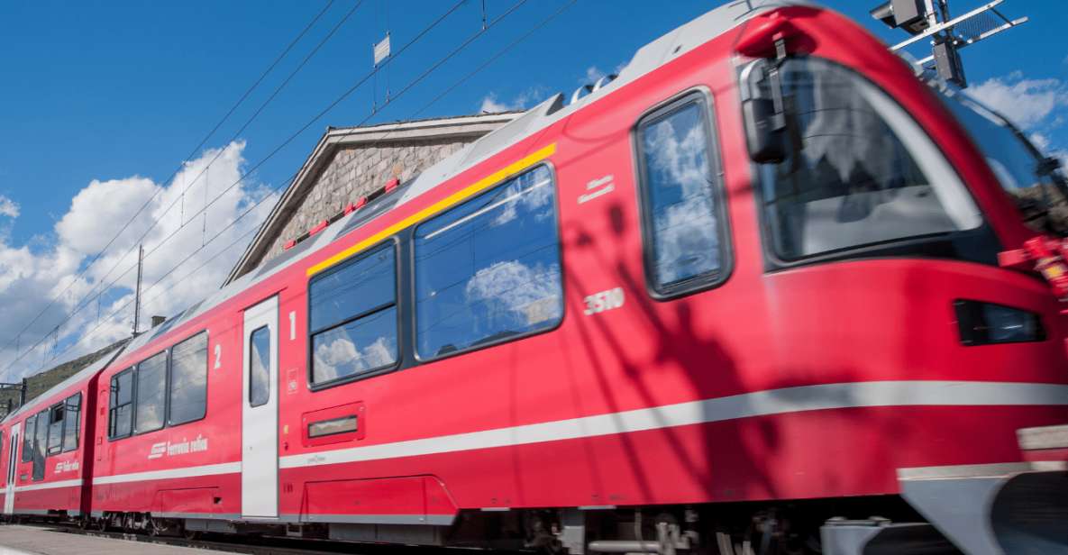 From the Bergamo Railway Station: Bernina Train Ticket