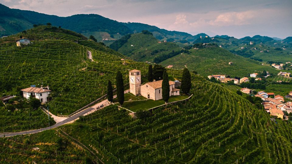 From Venice: Dolomites and Prosecco Hills Day Trip With Wine