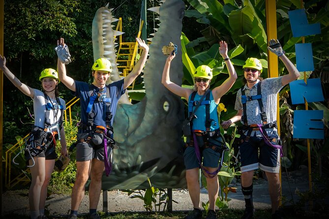 Full Combo: ATV Waterfalls + Canopy Zip Line + Butterfly Garden - Overview of the Tour