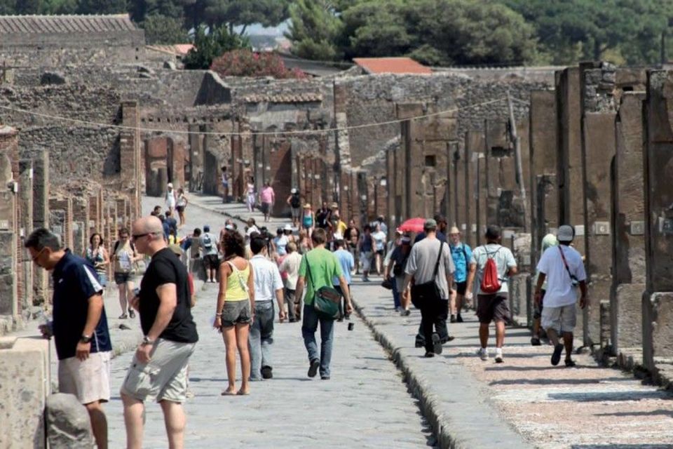 Full-Day From Naples: Pompeii and Vesuvius With Pizza Lunch