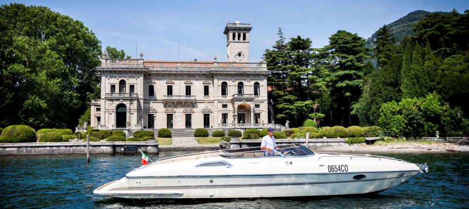 Full Day Grand Tour, on a Speedboat at Lake Como - Tour Details