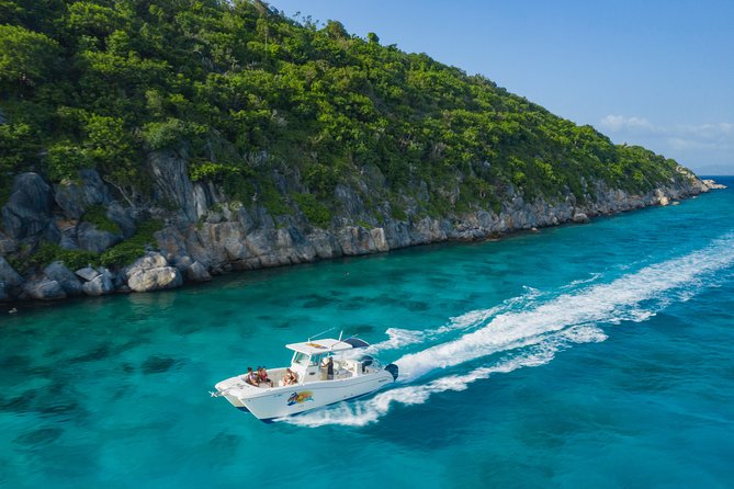 Full Day Private Boat Charter Exploring the Best of the USVI