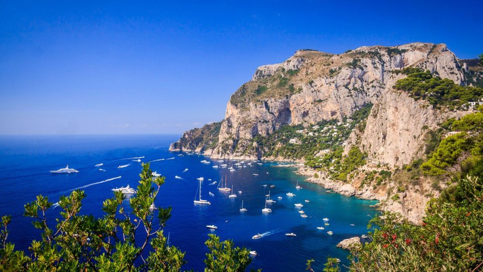 Full Day Private Boat Tour of Capri Departing From Sorrento