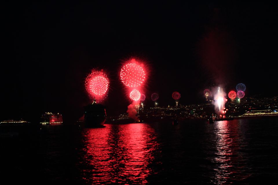 Funchal: New Years Eve Fireworks by Catamaran