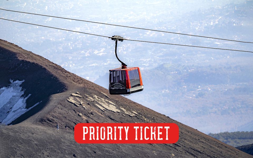 Funivia Dell’etna: Priority Cablecar Return Ticket