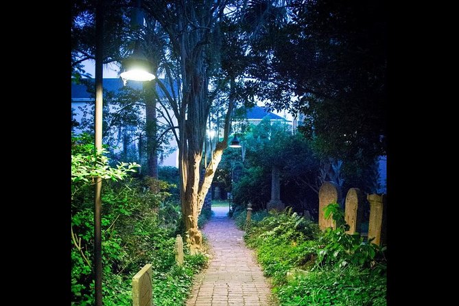 Ghosts of Charleston Night-Time Walking Tour With Unitarian Church Graveyard - Tour Highlights