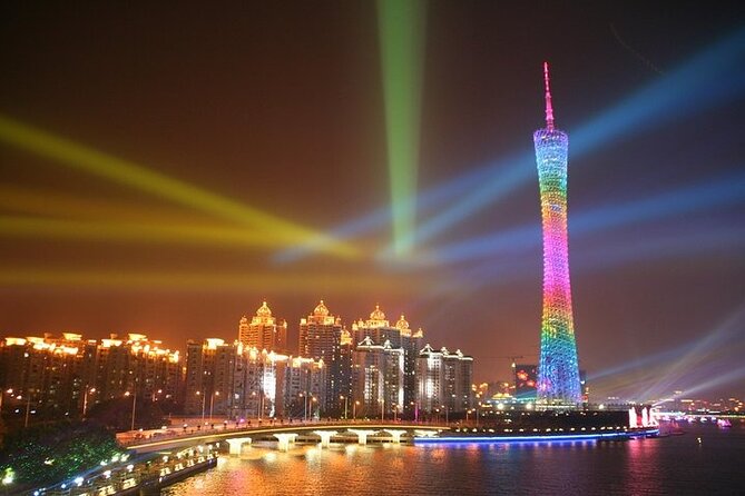 Guangzhou Pearl River Night Cruise and Canton Tower Private Tour