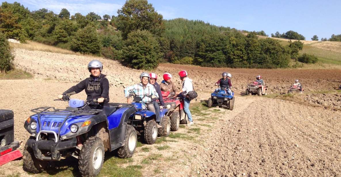 Guided Quad Tour With Aperitif in the Woods