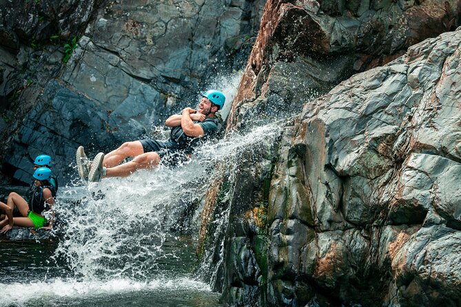 Half-Day Tour: El Yunque Rainforest and Waterslide Adventure - Waterfall Swimming