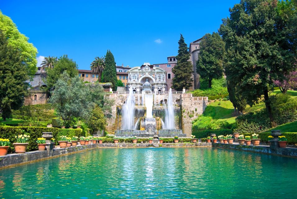 Half Day Tour of Tivoli Garden Villa DEste & Villa Adriana