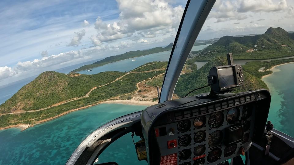 Half Island Helicopter Tour of Antigua - Tour Overview