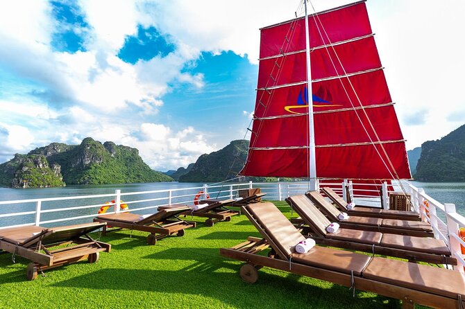 Halong Amazing Sail Luxury 1 Day Small Group Tour 7-Hour Cruising