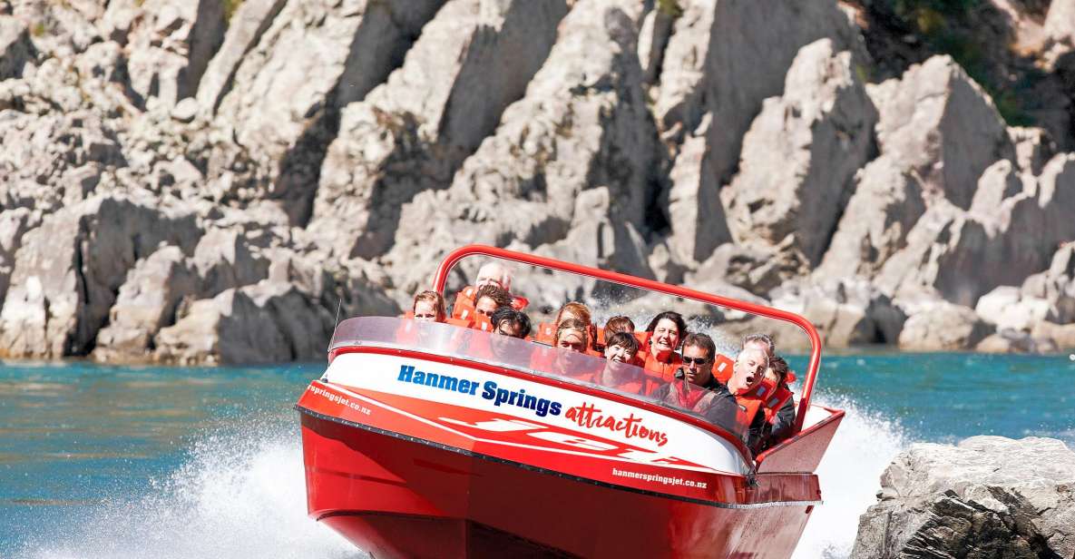 Hanmer Springs: Jet Boat and Bungy Jump Combo