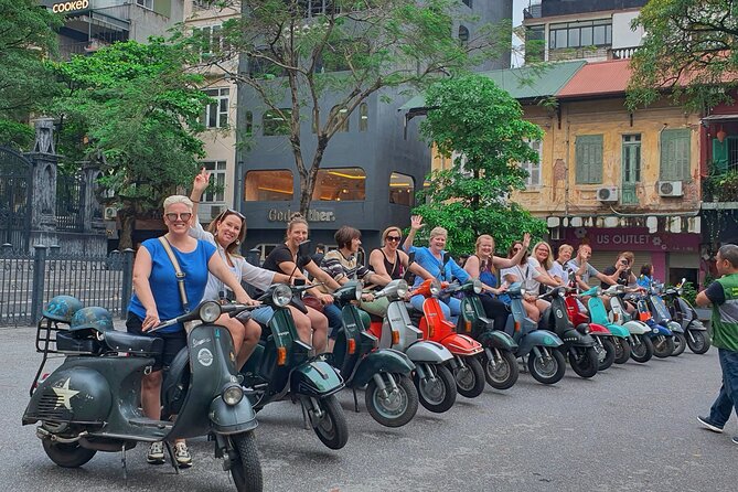 Hanoi Vespa Tours: Food + Culture + Fun on Army Vespa