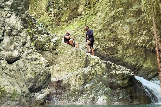 Hiking Tabernacle Thundering Waterfall in Dominican Republic