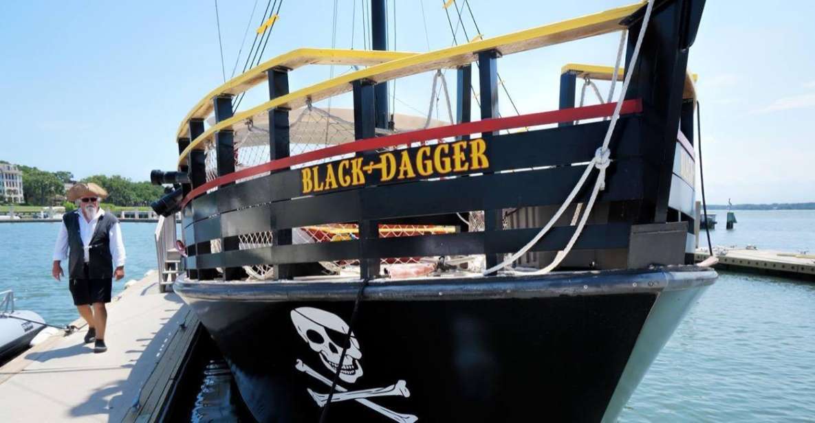 Hilton Head Island: Pirate Cruise on the Black Dagger - Meet at the Pirate Kiosk