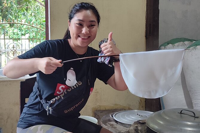 Hoian Countryside Bicycle Tour(making Mats &Noodle,Carving Wood)