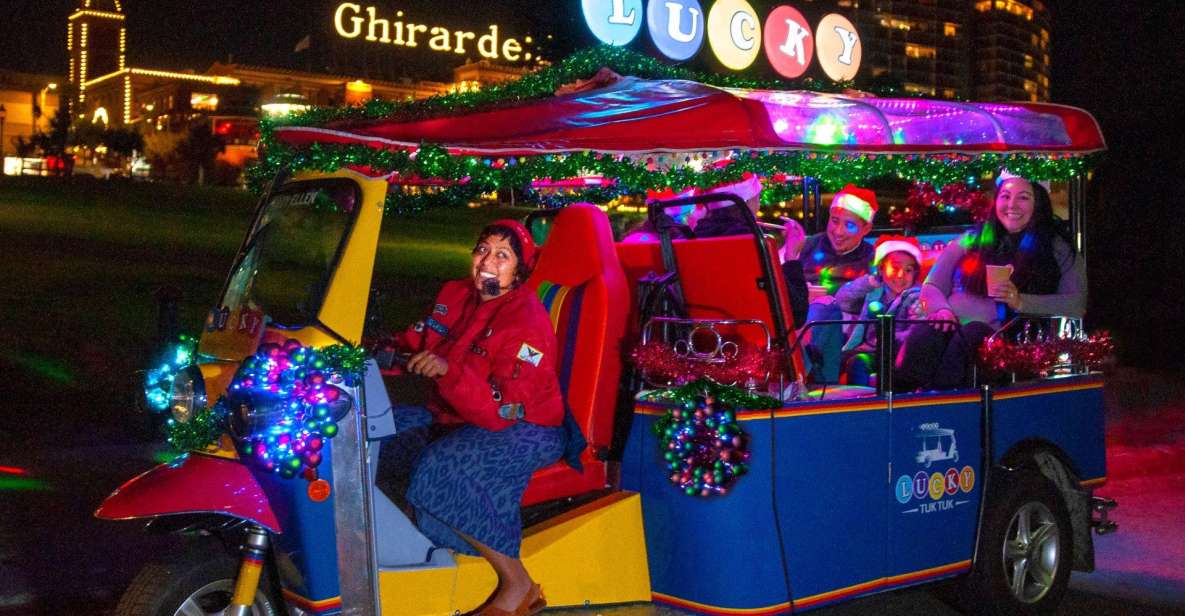 Holiday Lights and Sights Tour on a Tuk-Tuk San Francisco - Tour Price and Duration