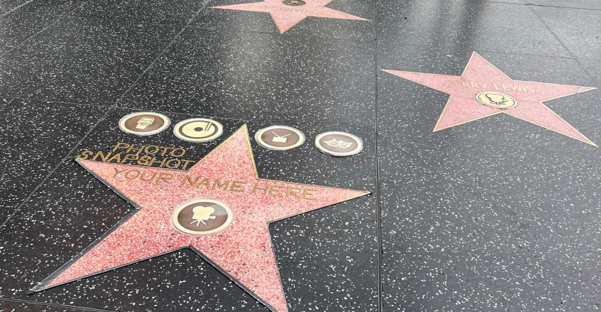 Hollywood: Get Your Own Star on the Walk of Fame Experience