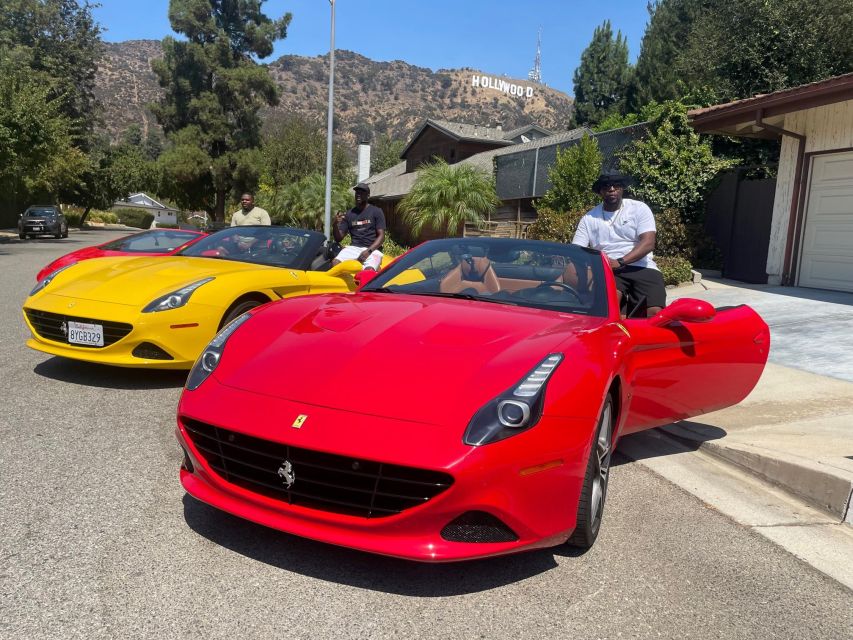 Hollywood Sign 50 Min Ferrari Driving Tour