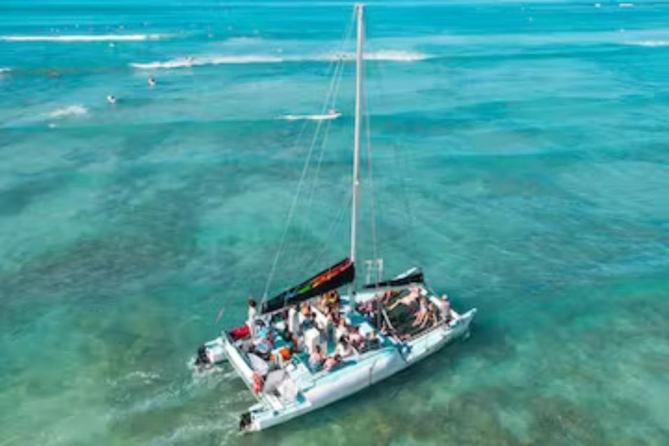 Honolulu: Marine Life Boat Tour on Waikiki Catamaran Charter