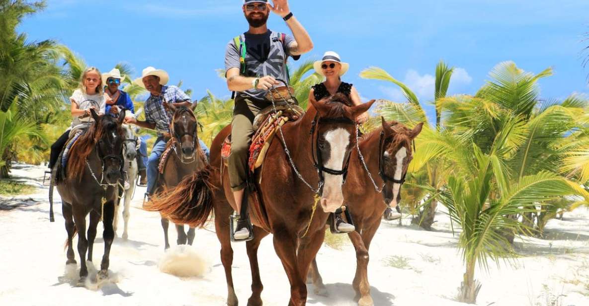 Horseback Riding at Rancho Bonanza and Cenote Swim