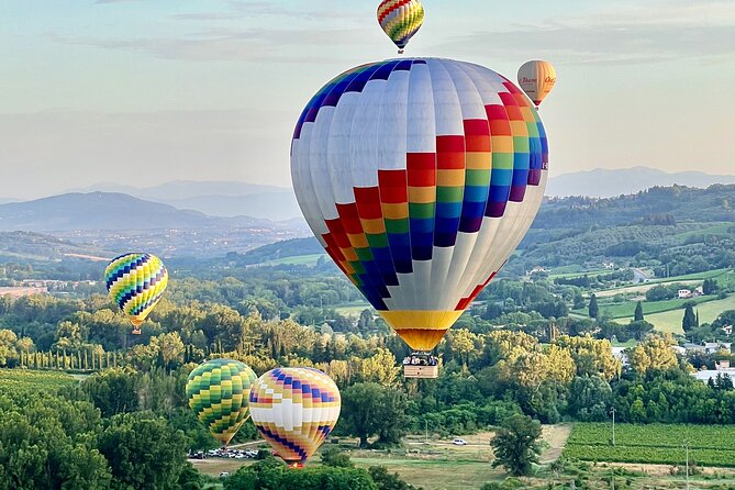 Hot Air Balloon Flight in Tuscany From Chianti Area