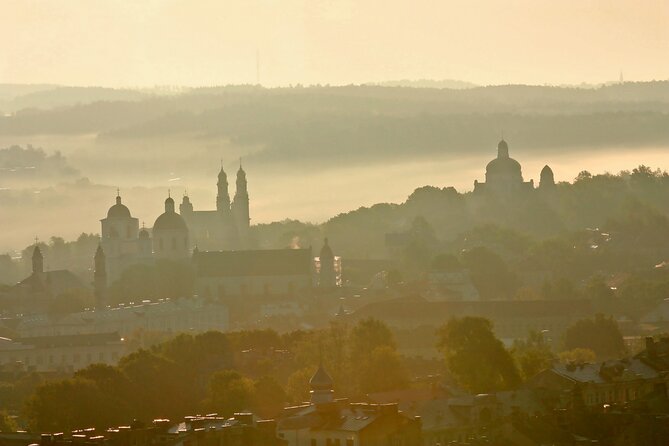 Hot Air Balloon Flight Over Vilnius Old Town