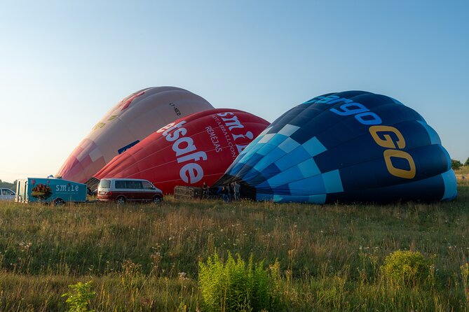 Hot Air Balloon Flight Over Vilnius or Trakai