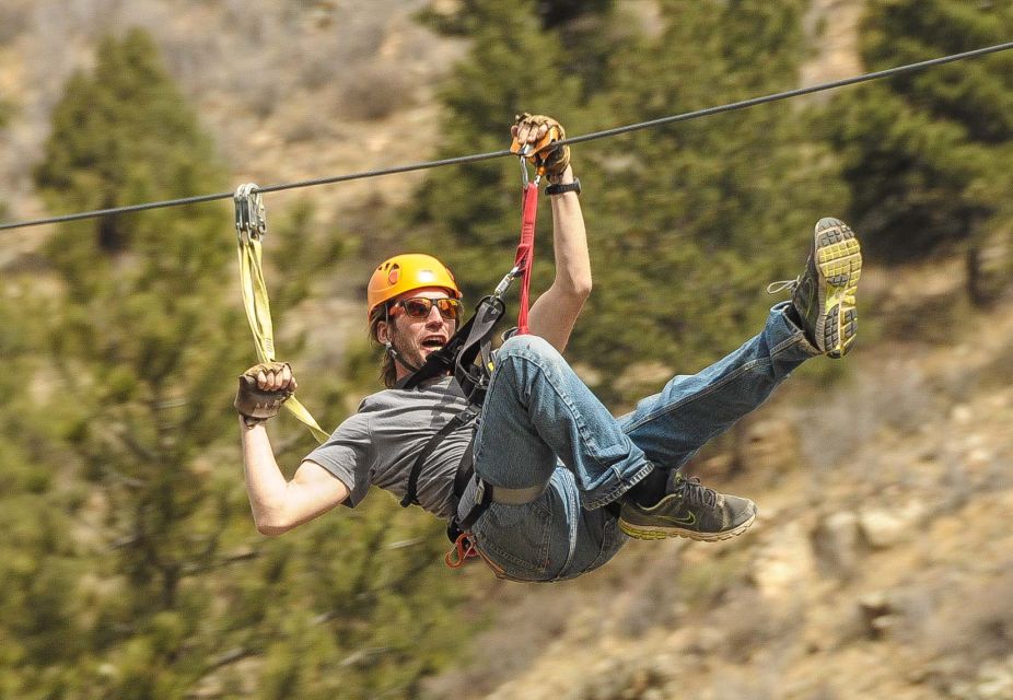 Idaho Springs: Clear Creek Ziplining Experience