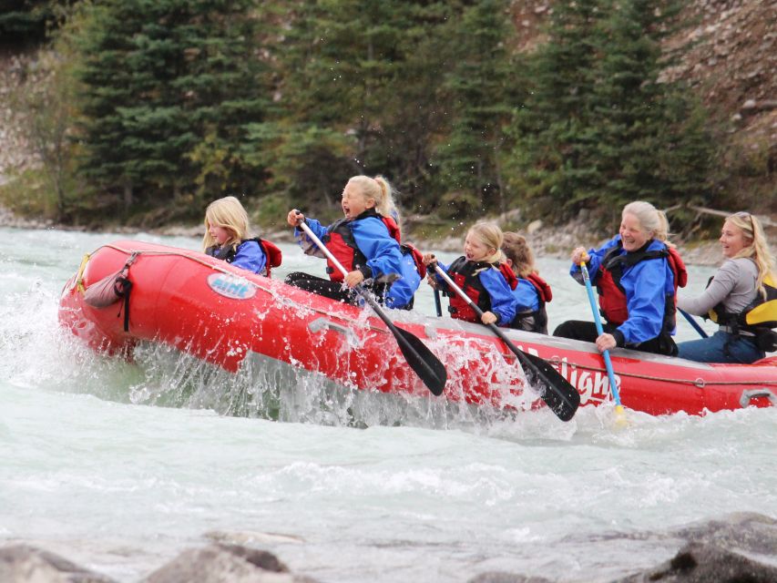 Jasper National Park Family Friendly Rafting Adventure