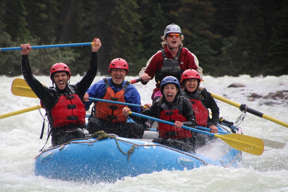 Jasper National Park: Sunwapta River White Water Rafting