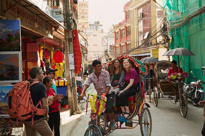 Kathmandu Sunset Tour by Rickshaw Including Durbar Square Visit