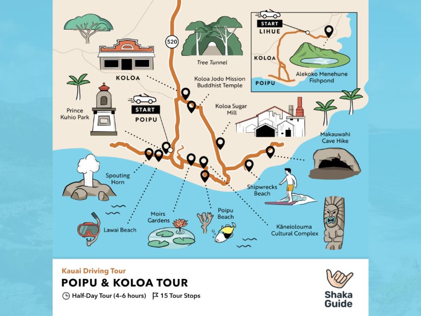 Kauai Tour Bundle: Self-Drive GPS Road Trip