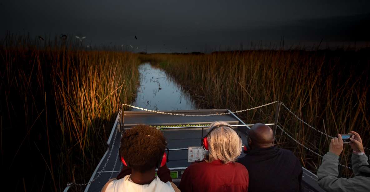 Kissimmee: Boggy Creek Airboats Adventures Night Tour Ticket