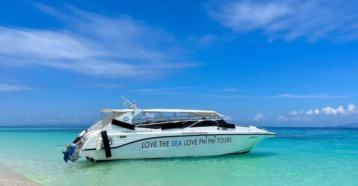 Krabi: 4 Islands Day Tour by Speedboat or Longtail Boat